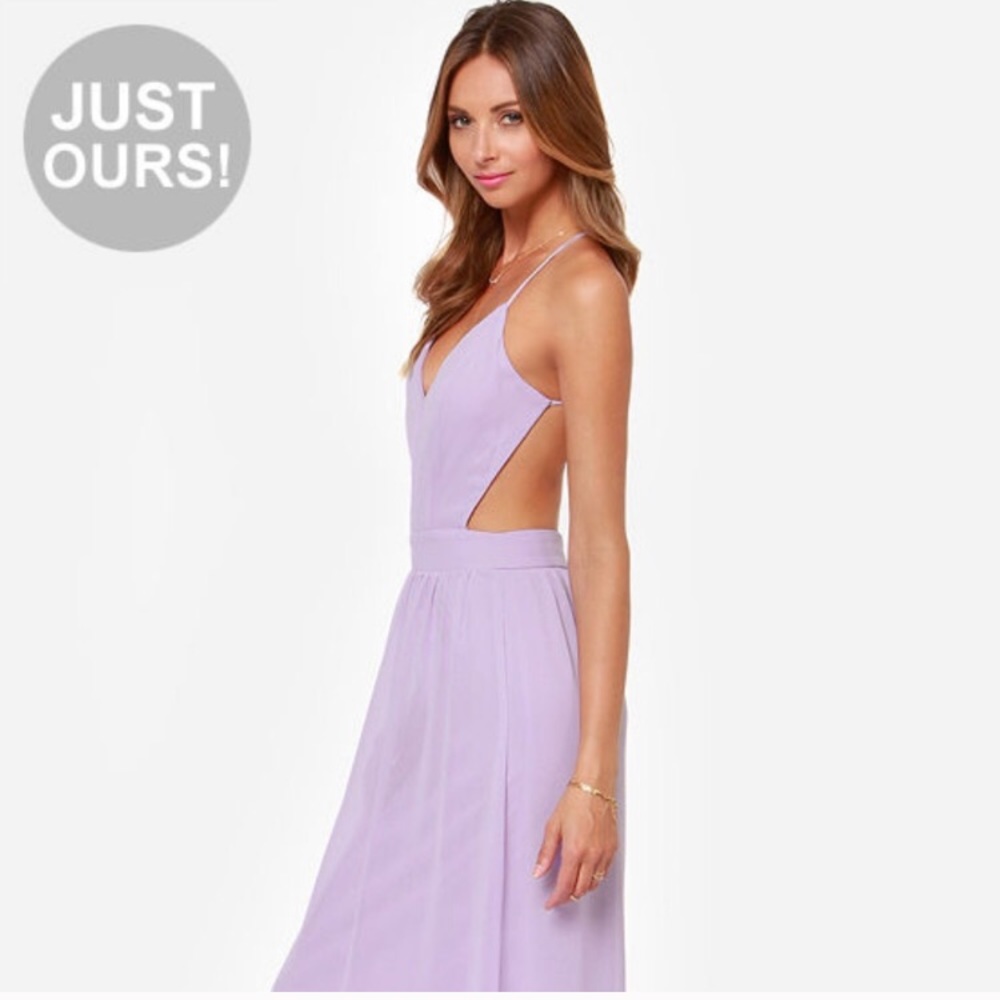 lilac lulus dress